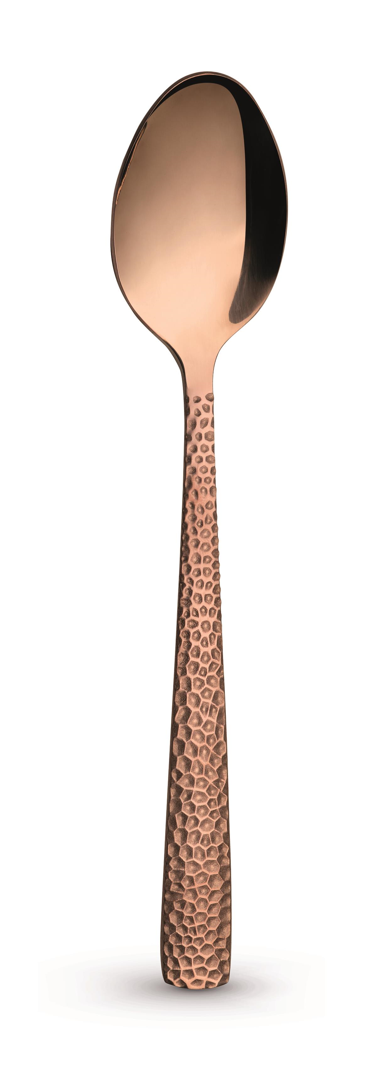 Pozzi Milano Essentials 24 Parça Çatal Bıçak Takımı Bronz Dövme - PM0113 BZ
