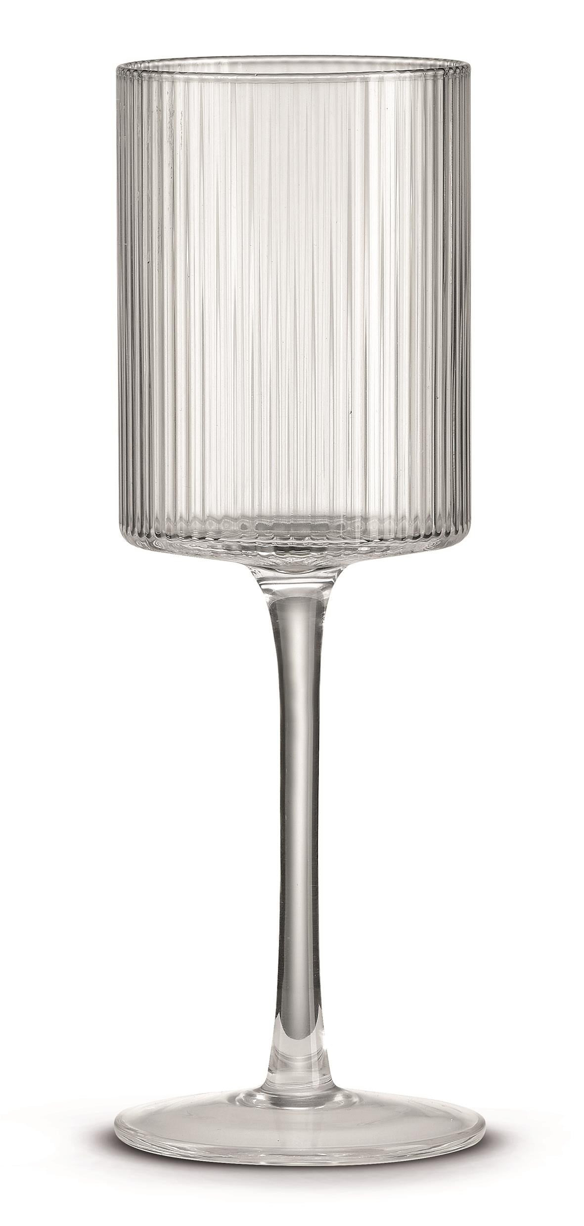 Pozzi Milano Modern Classic 2'li Şarap Kadehi Seti 310ml Transparan - PM0156 TRSP