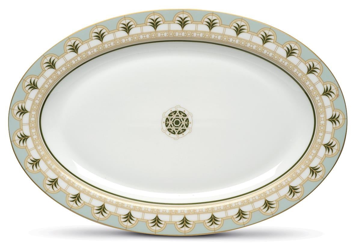 Pozzi Milano Rosita Porselen Oval Servis Tabağı 36cm x 24,5cm - PM0132 RSTA