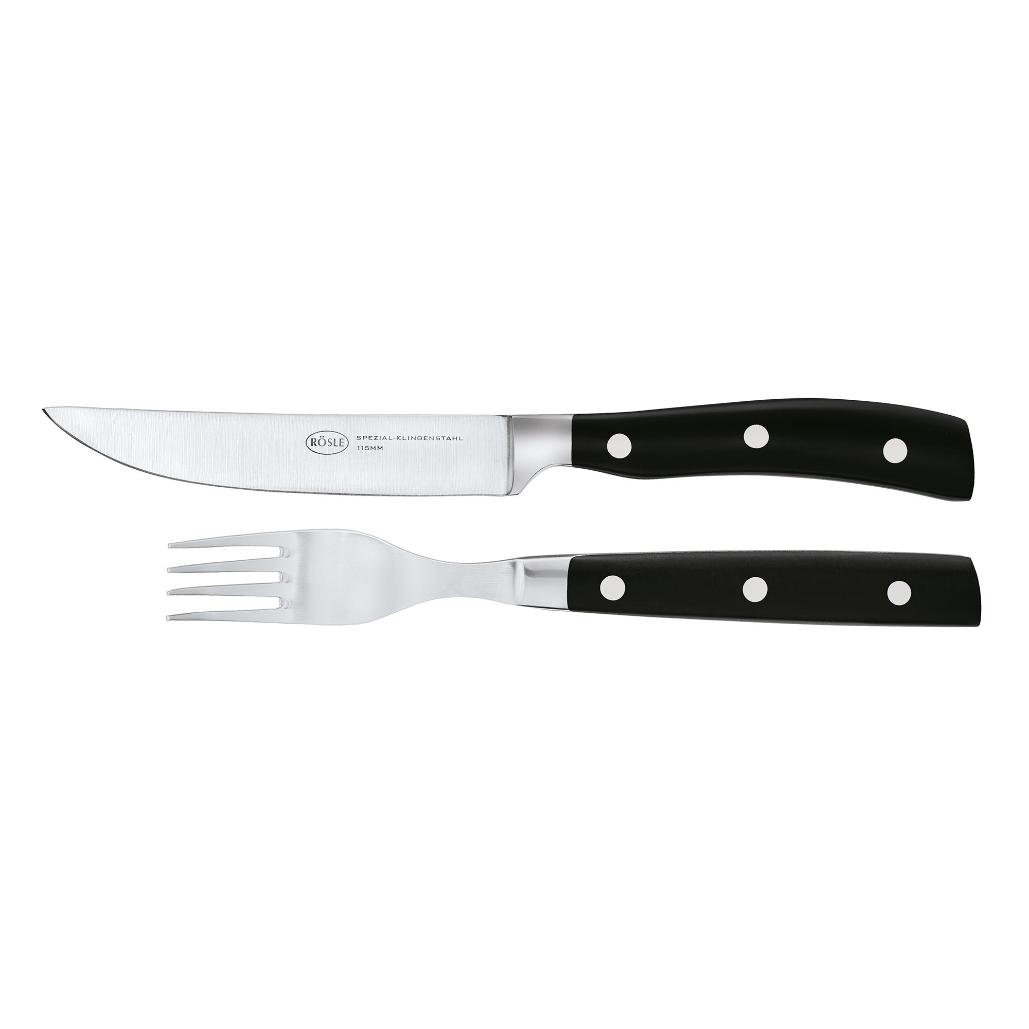 RÖSLE 4 Parça Steak Çatal-Bıçak Seti - 25146