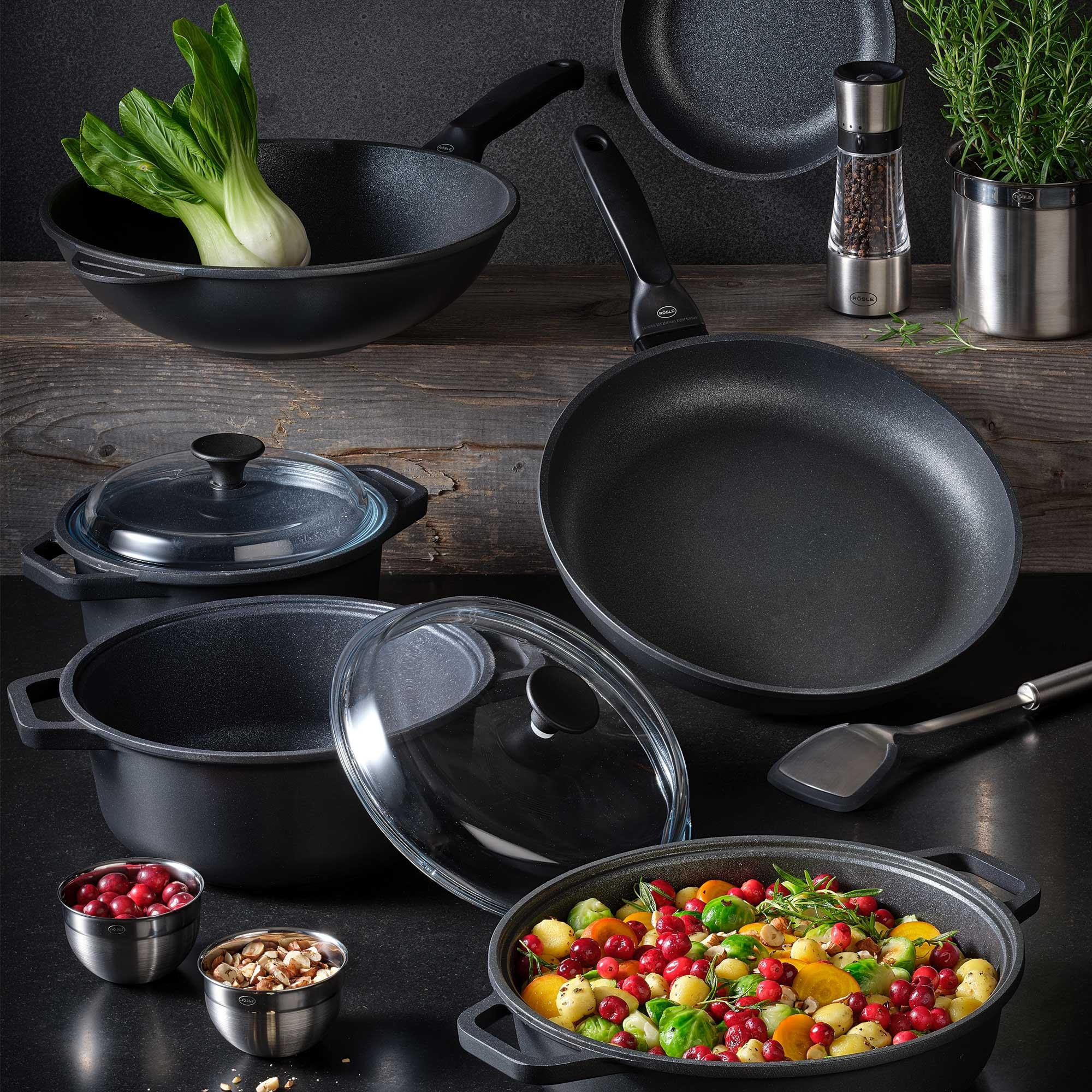 RÖSLE Cadini YapışmazWok Tava ProfiResist 32 cm - 91757