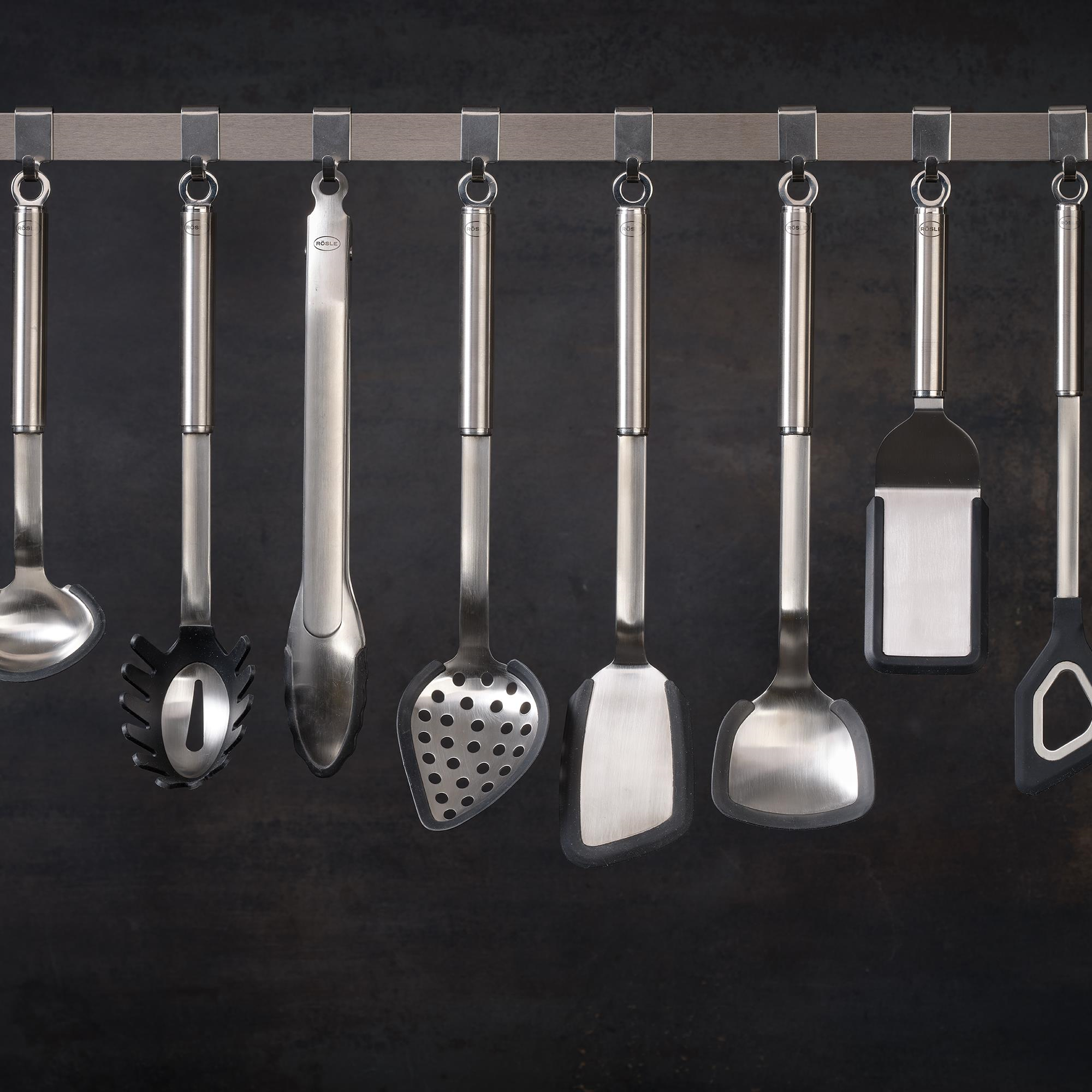 RÖSLE Silikon Uçlu Paslanmaz Çelik Spatula