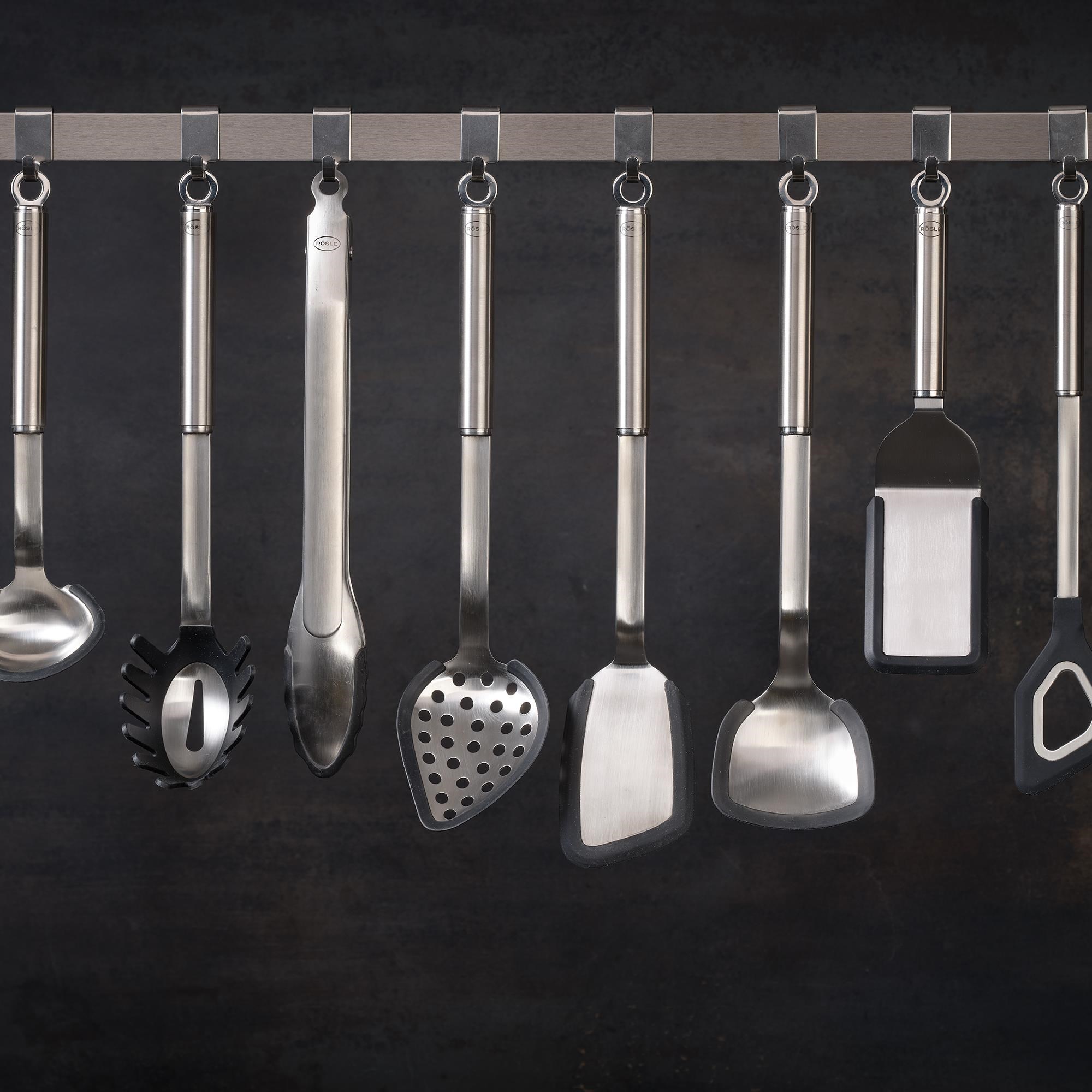 RÖSLE Silikon Uçlu Paslanmaz Çelik Spatula