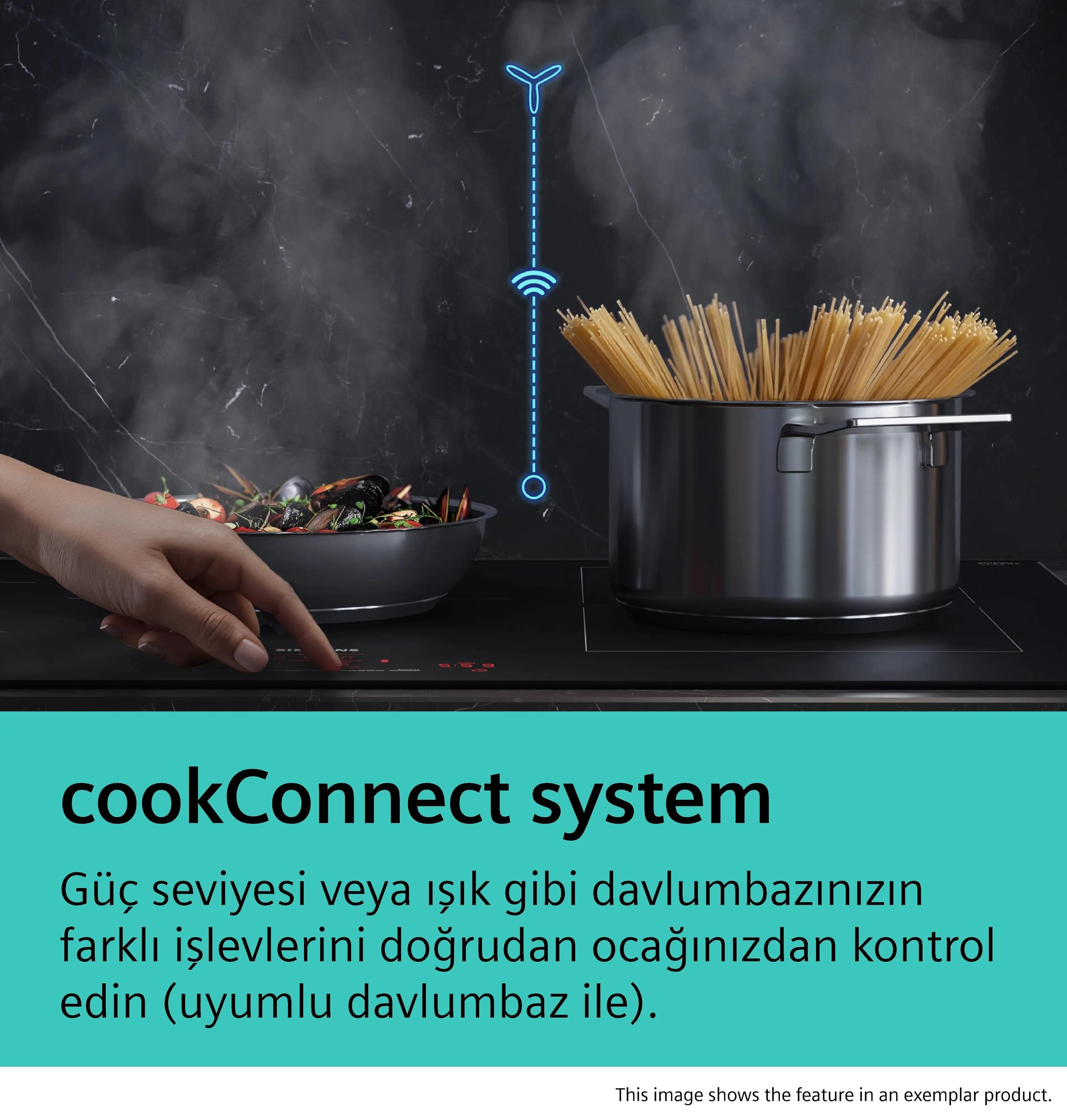 Siemens ET875LMV1D iQ500 Siyah Seramik Elektrikli Ankastre Ocak