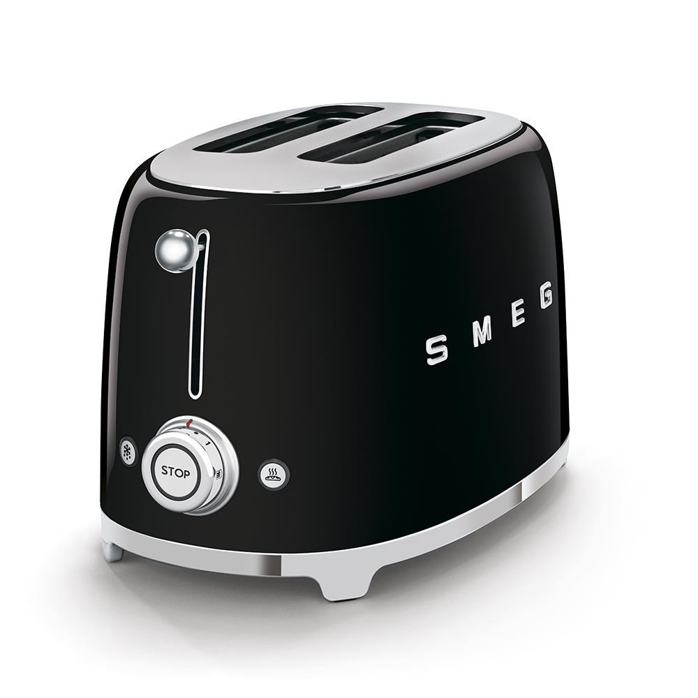 Smeg 2 Li Ekmek Kızartma Siyah