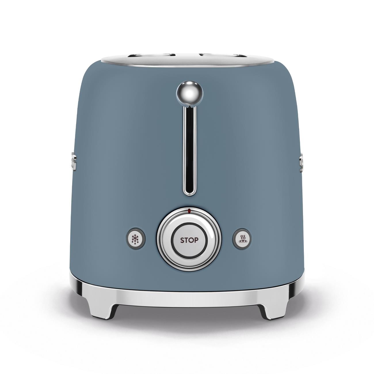 Smeg 2X1 Dilim Ekmek Kızartma Mat Storm Blue (Fırtına Mavi) - TSF01SBMEU