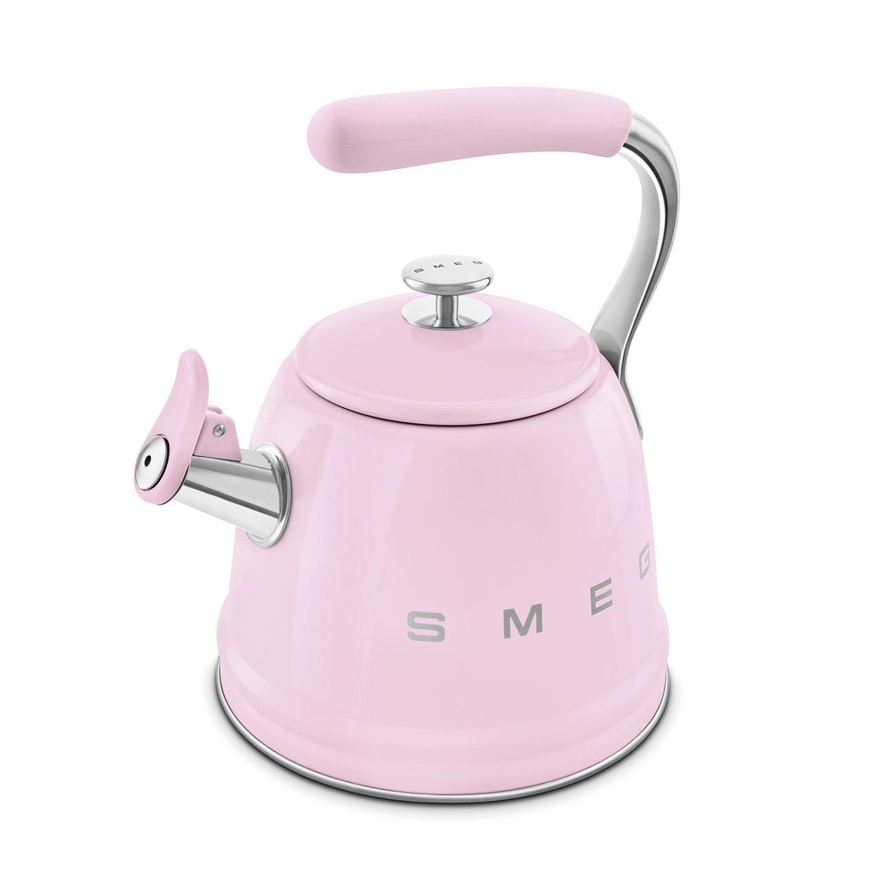 SMEG 50's Style CKLW2001PK Pembe Set Üstü Islıklı Kettle 2.3 Lt