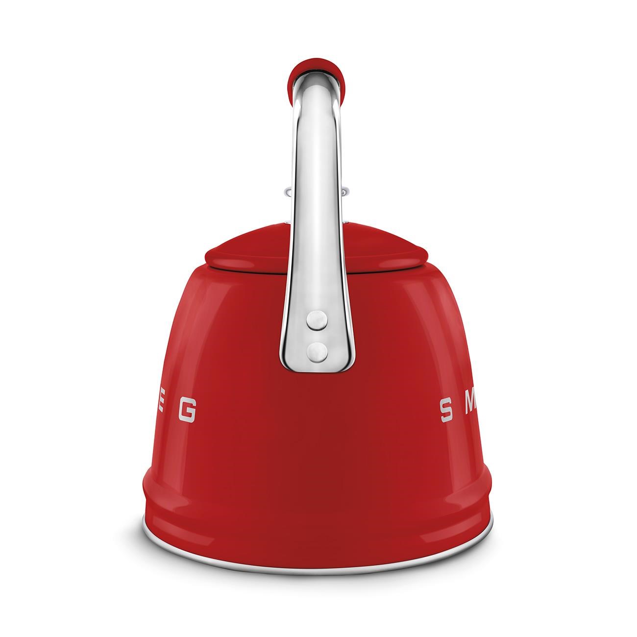 SMEG 50's Style Kırmızı Set Üstü Islıklı Kettle 2.3 L - CKLW2001RD