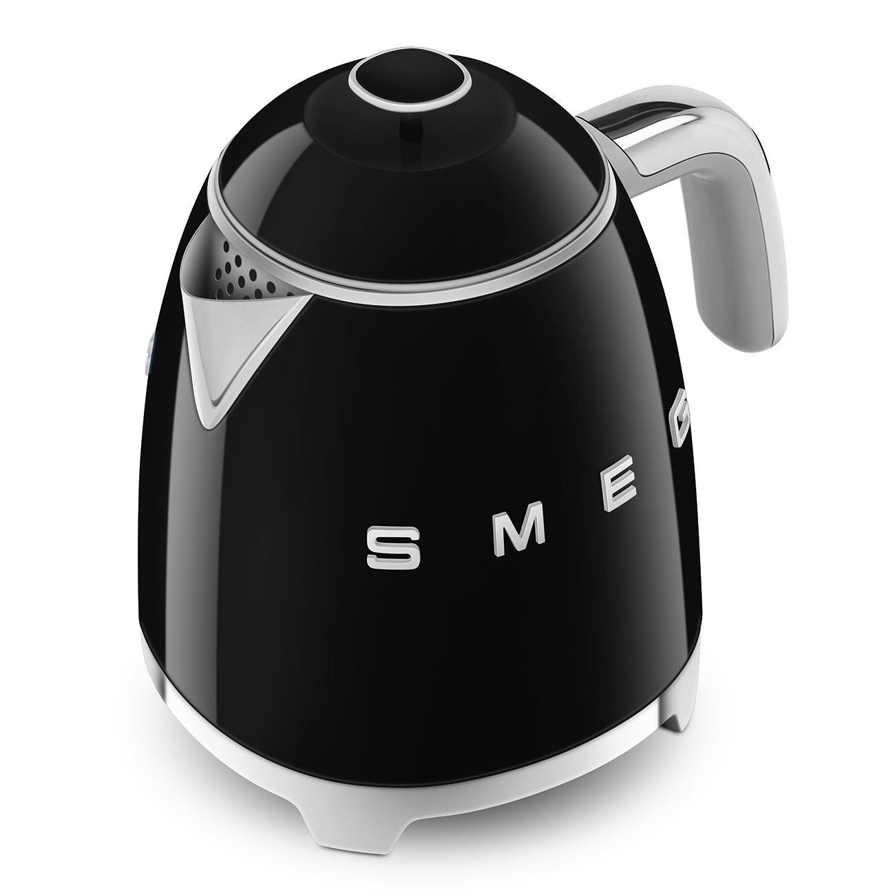 Smeg 50's Style Siyah Mini Kettle KLF05BLEU