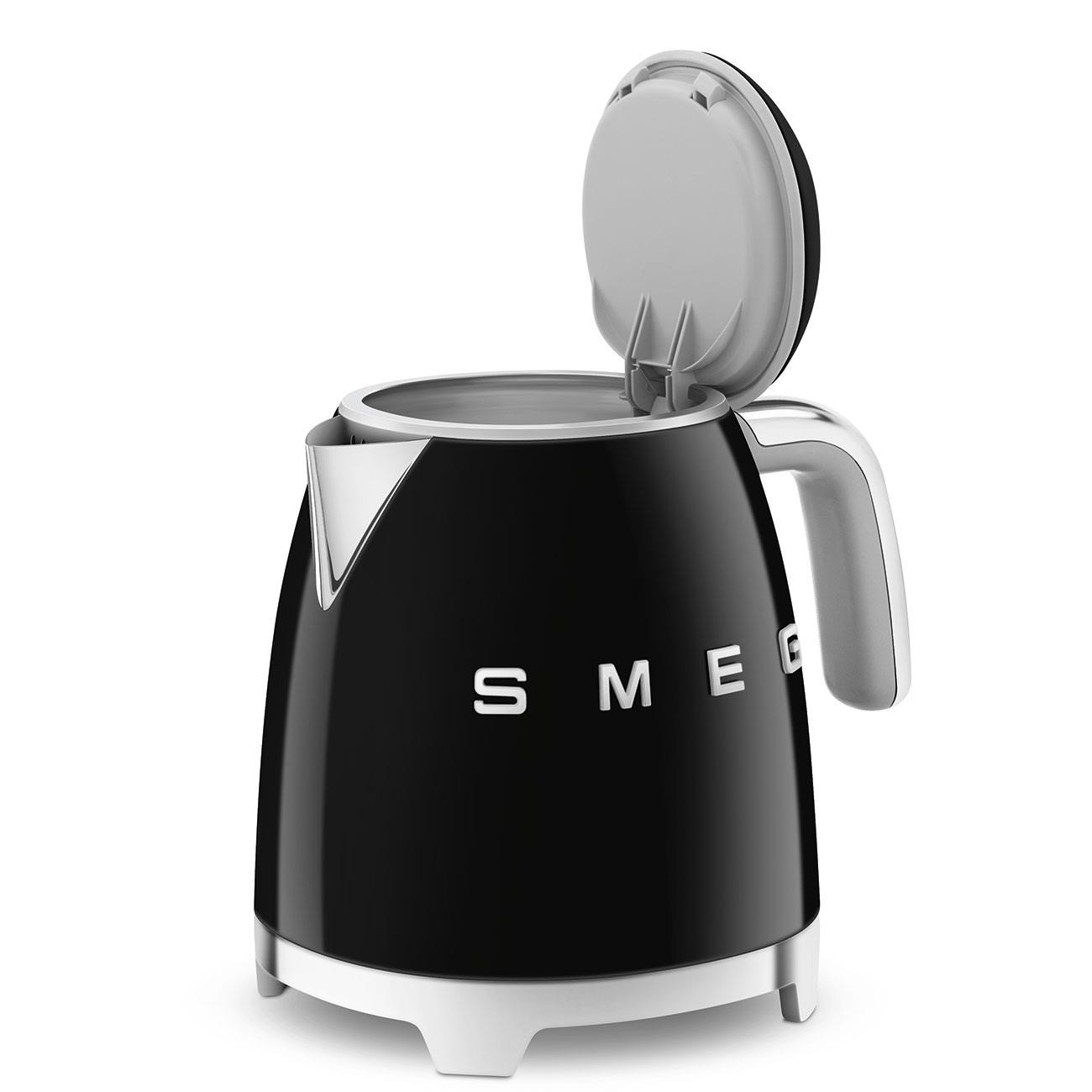 Smeg 50's Style Siyah Mini Kettle KLF05BLEU