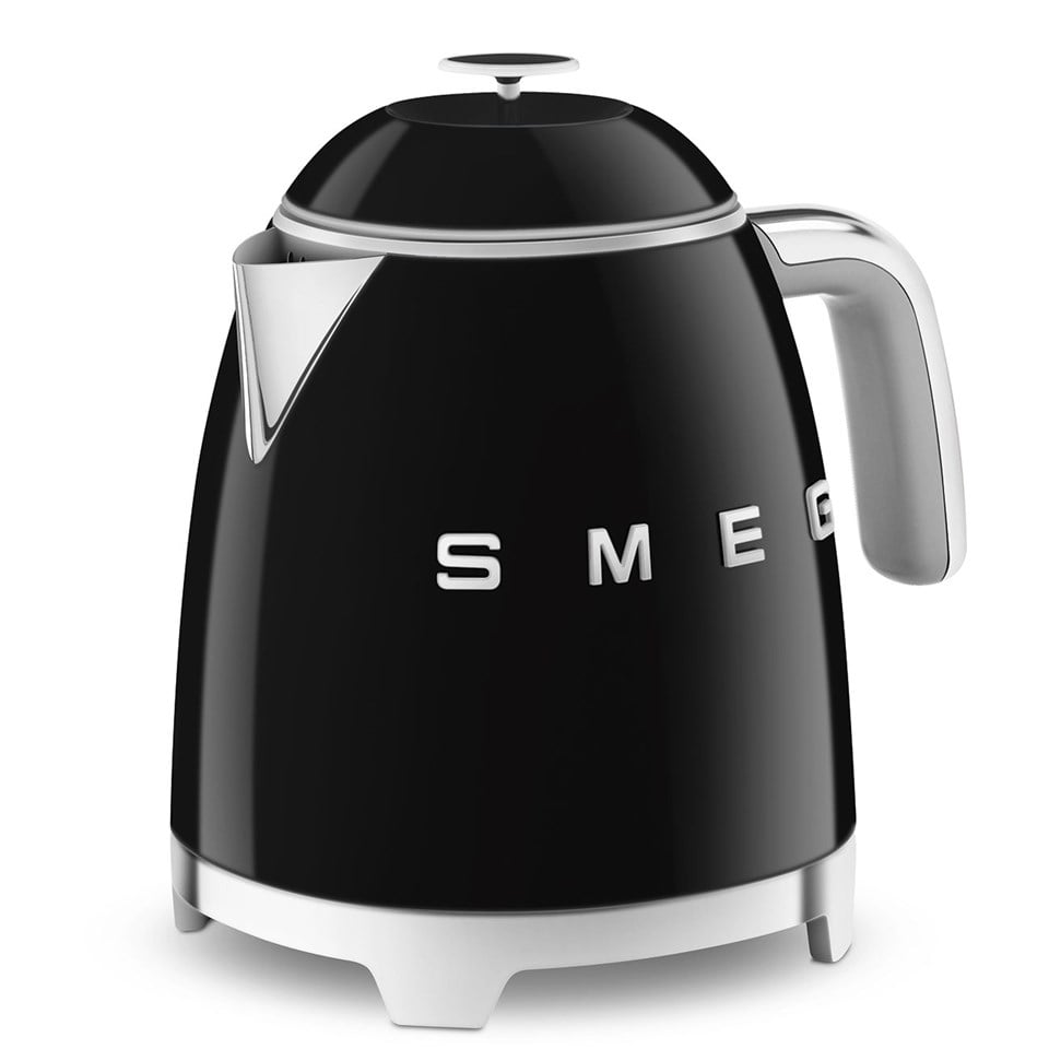 Smeg 50's Style Siyah Mini Kettle KLF05BLEU