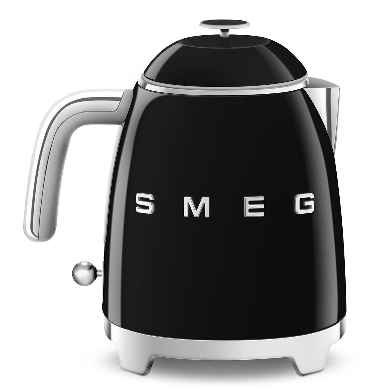 Smeg 50's Style Siyah Mini Kettle KLF05BLEU