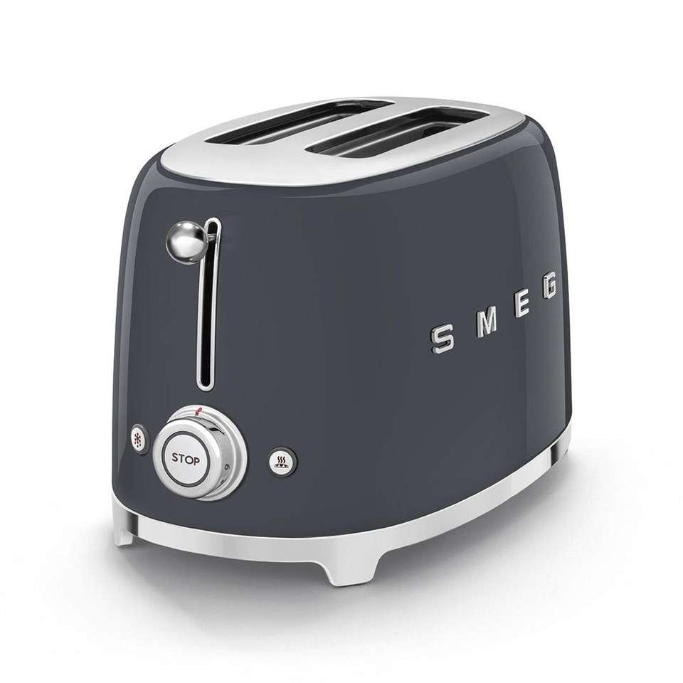 Smeg Barut Gri Standart Ekmek Kızatma Makinesi TSF01GREU