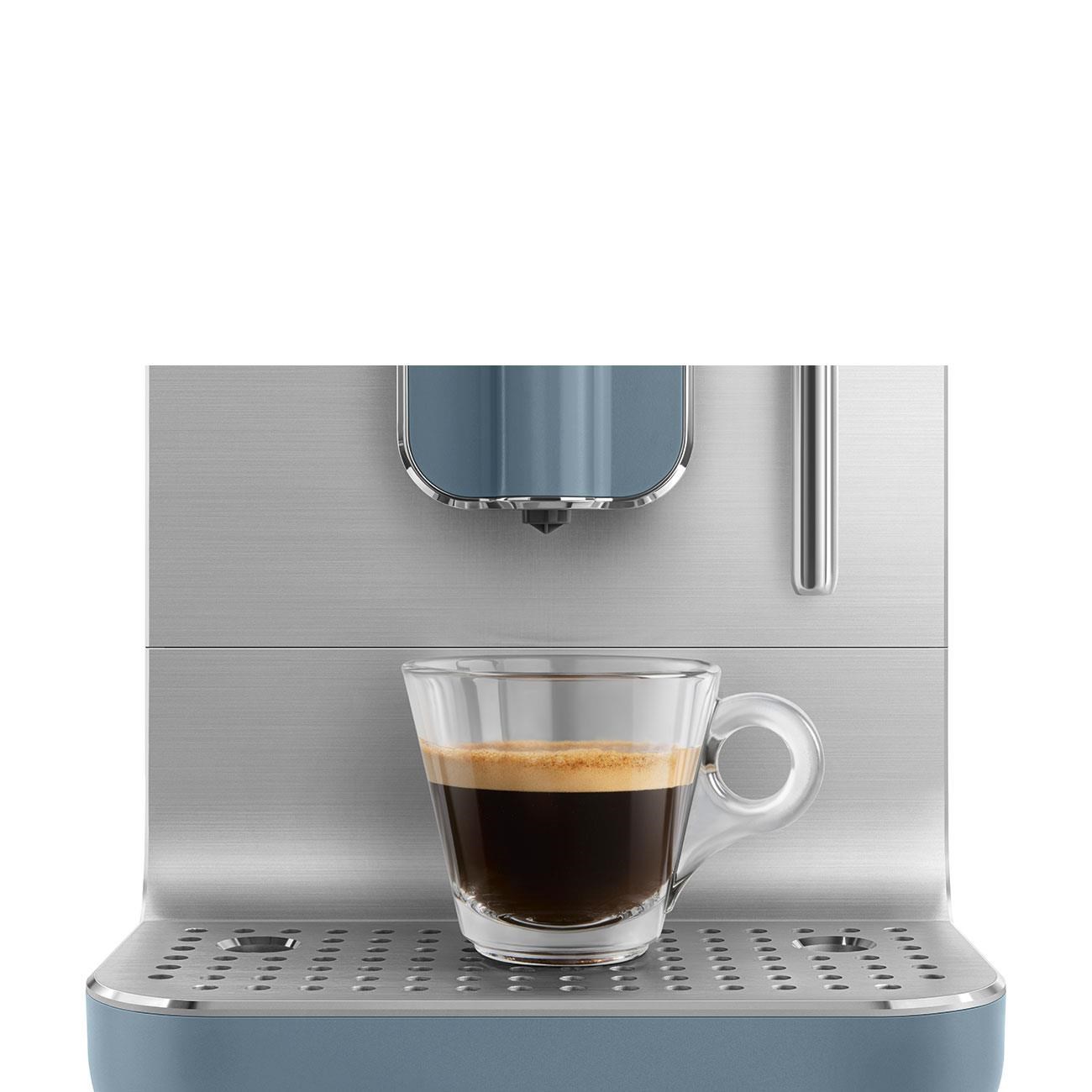 Smeg BCC12SBMEU Espresso Kahve Makinesi Buhar Çubuklu Mat Storm Blue