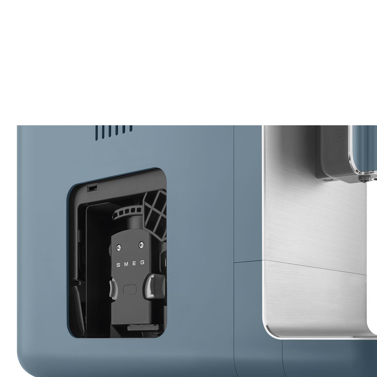 Smeg BCC12SBMEU Espresso Kahve Makinesi Buhar Çubuklu Mat Storm Blue