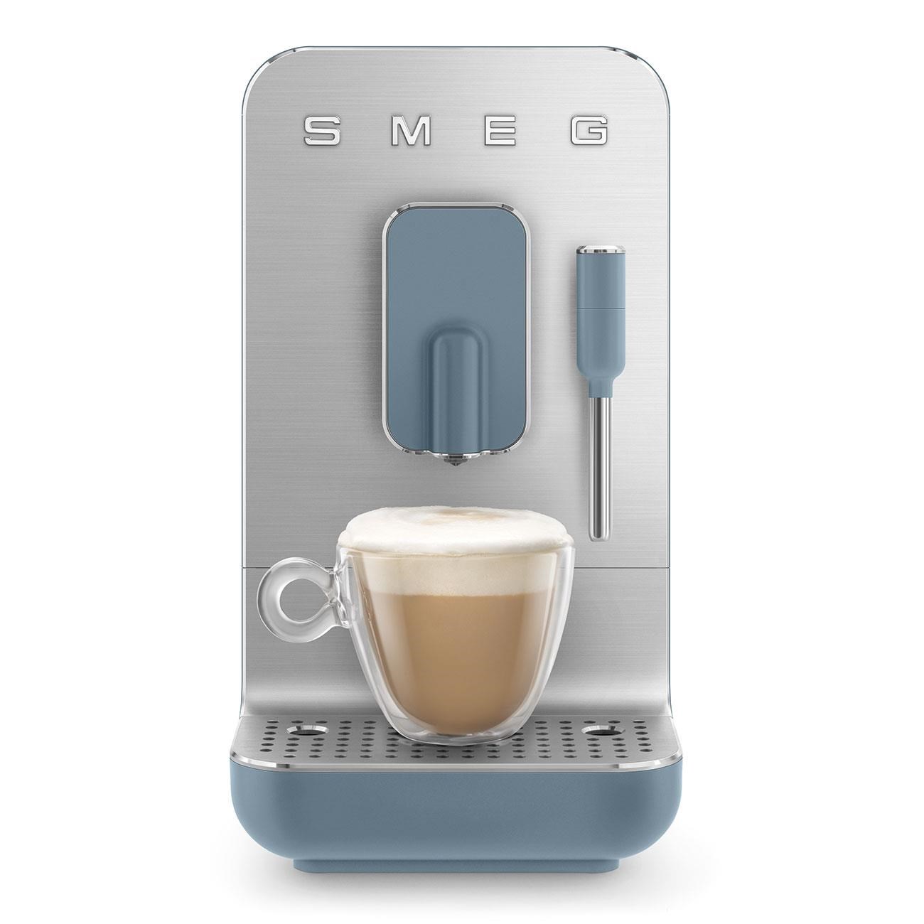 Smeg BCC12SBMEU Espresso Kahve Makinesi Buhar Çubuklu Mat Storm Blue