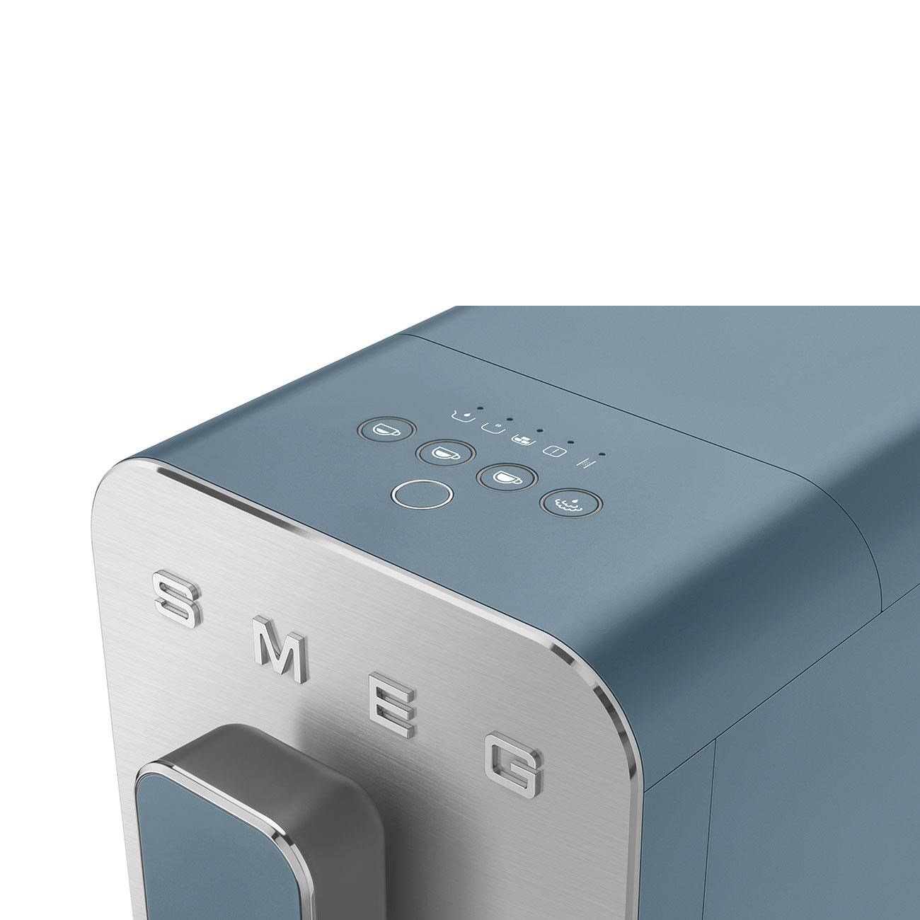 Smeg BCC12SBMEU Espresso Kahve Makinesi Buhar Çubuklu Mat Storm Blue