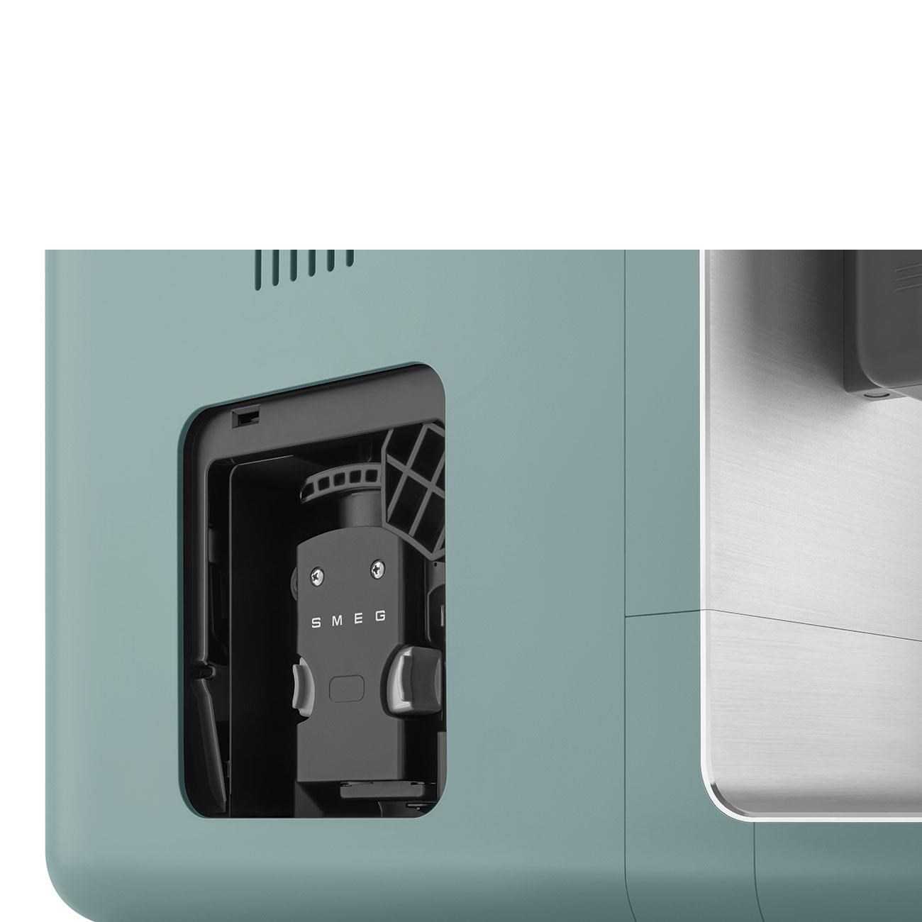 Smeg BCC13EGMEU Espresso Kahve Makinesi Otomatik Entegre Süt Sistemli Emerald Green Mat
