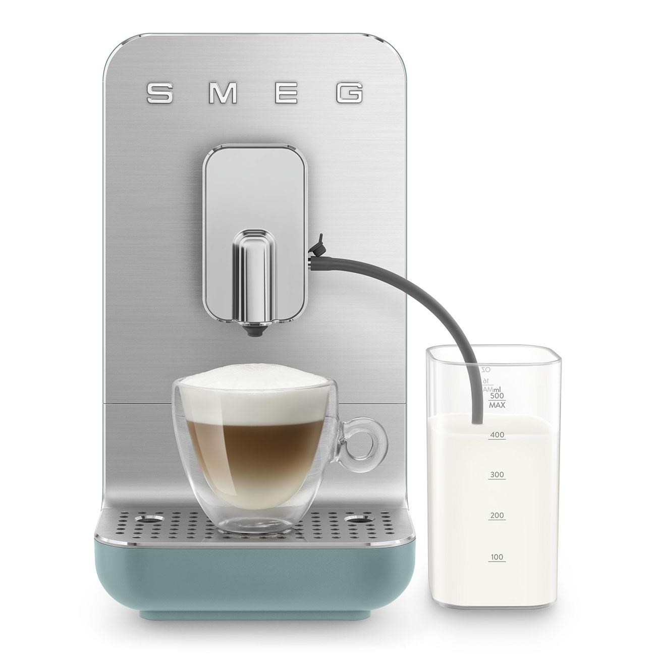 Smeg BCC13EGMEU Espresso Kahve Makinesi Otomatik Entegre Süt Sistemli Emerald Green Mat