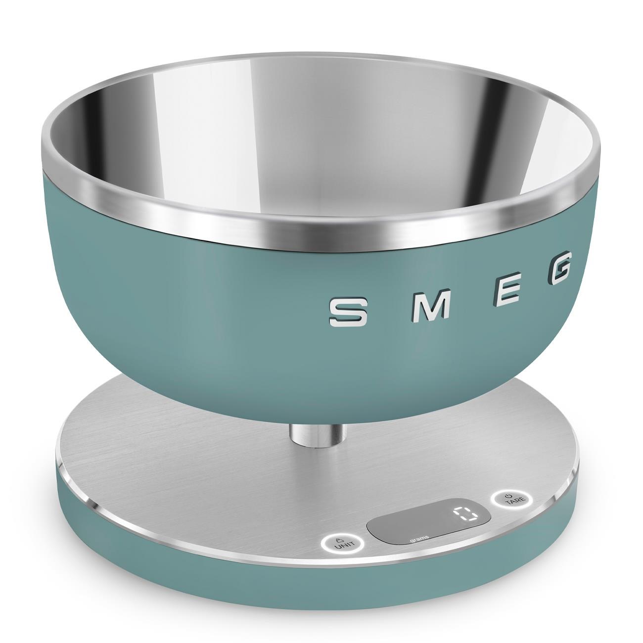 Smeg Dijital Mutfak Tartısı Emerald Green Mat - Zümrüt Yeşili - KSC01EGMWW
