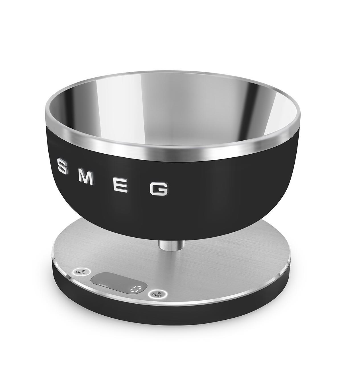 Smeg Dijital Mutfak Tartısı Mat Siyah - KSC01BLMWW