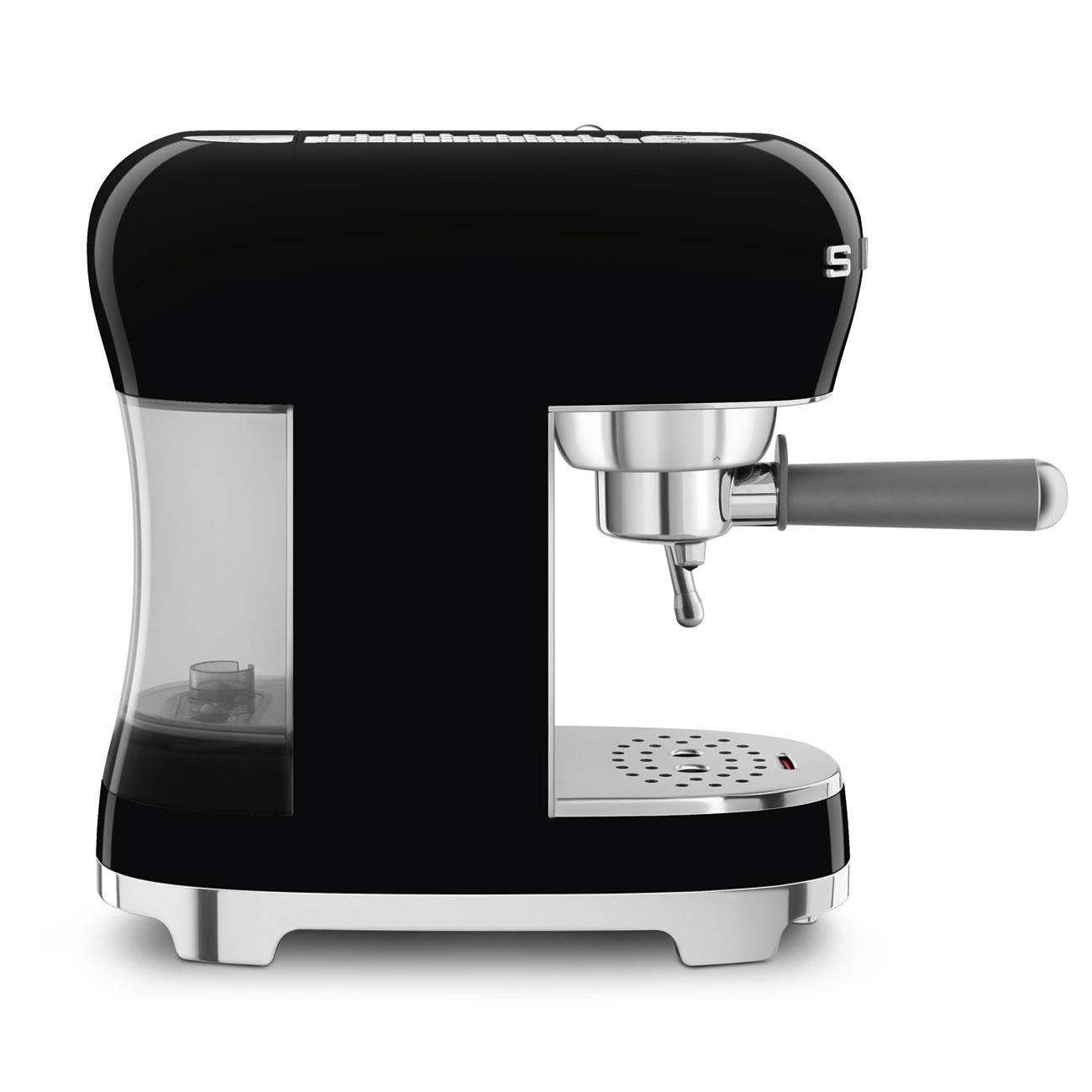 SMEG ECF02BLEU STANDART ESPRESSO MAKİNASI SİYAH
