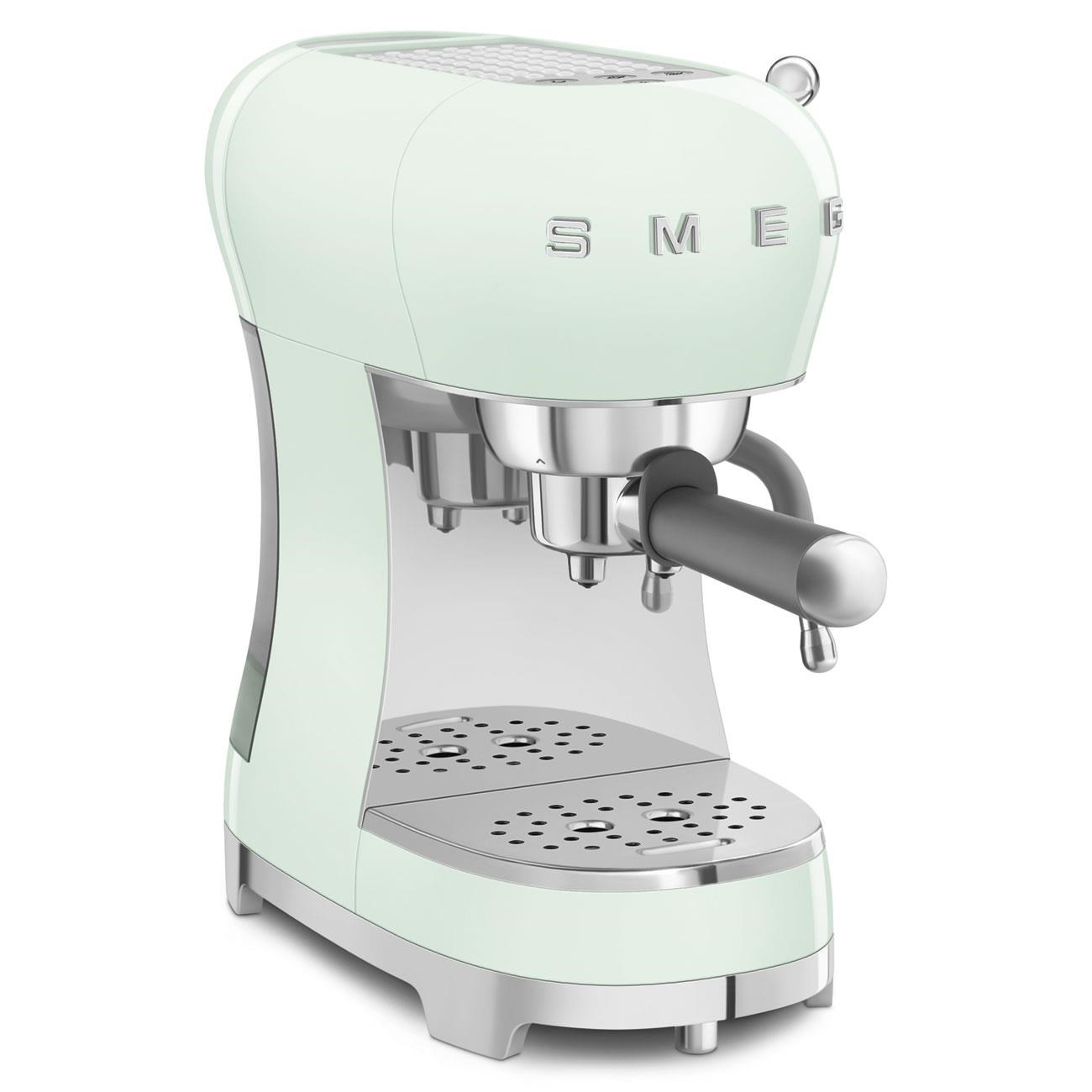 SMEG ECF02PGEU STANDART ESPRESSO MAKİNASI PASTEL YEŞİL