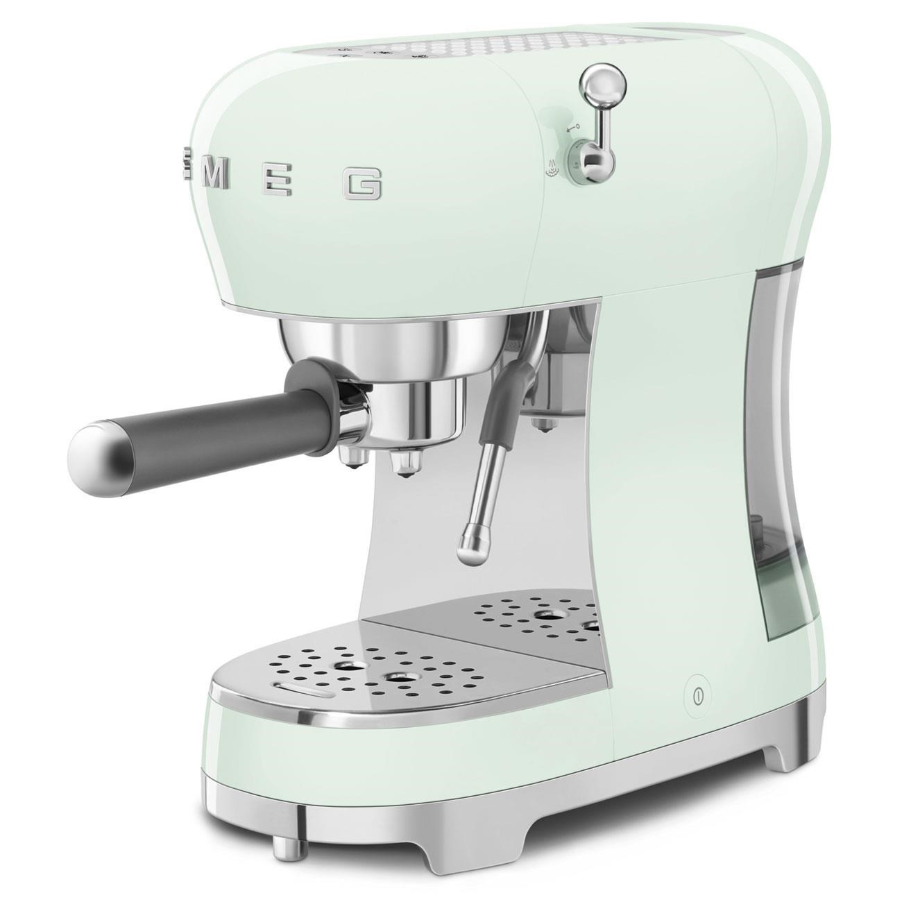SMEG ECF02PGEU STANDART ESPRESSO MAKİNASI PASTEL YEŞİL