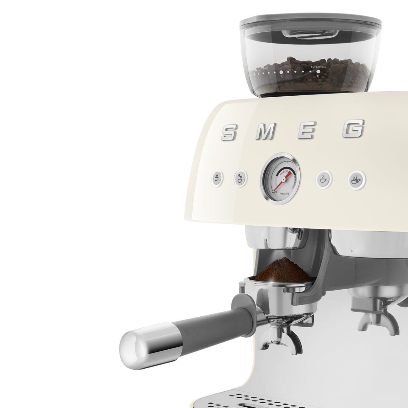 SMEG EGF03CREU MANUEL KAHVE ÖĞÜTÜCÜ ESPRESSO MAKİNASI KREM