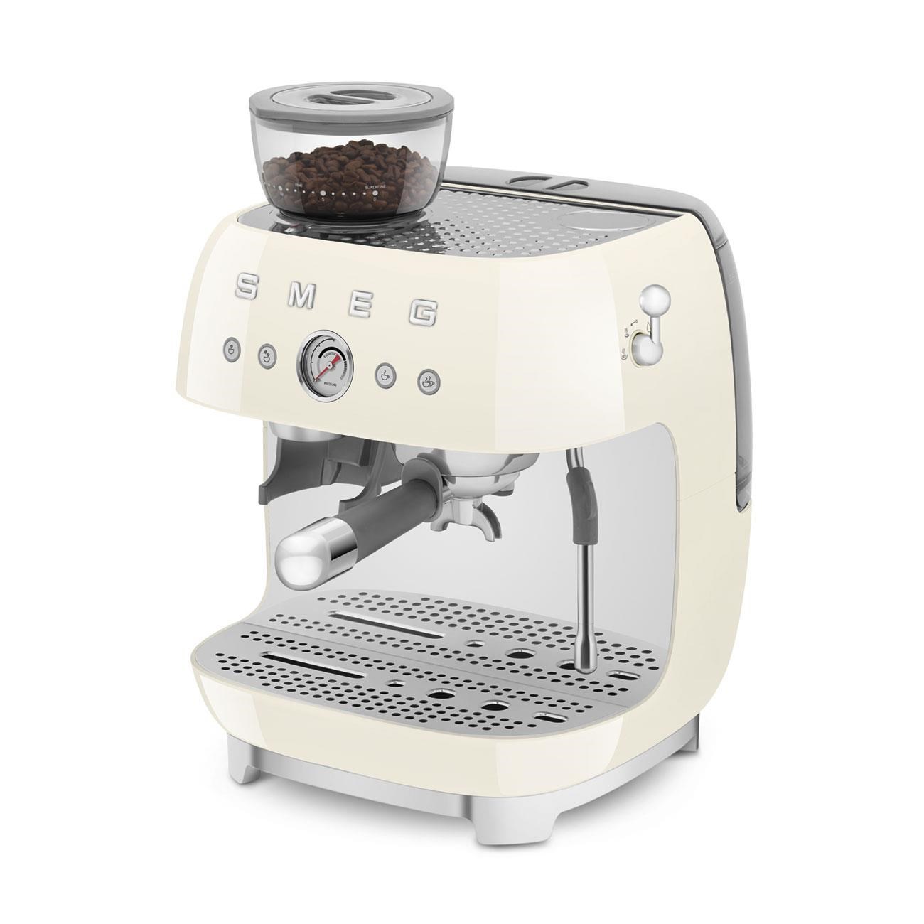 SMEG EGF03CREU MANUEL KAHVE ÖĞÜTÜCÜ ESPRESSO MAKİNASI KREM