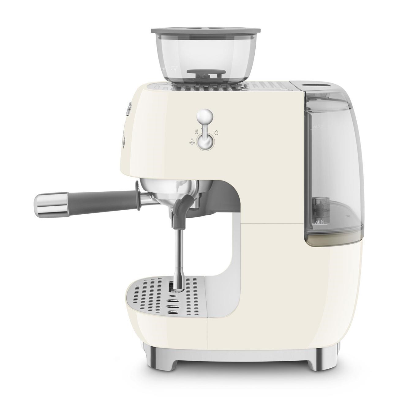 SMEG EGF03CREU MANUEL KAHVE ÖĞÜTÜCÜ ESPRESSO MAKİNASI KREM