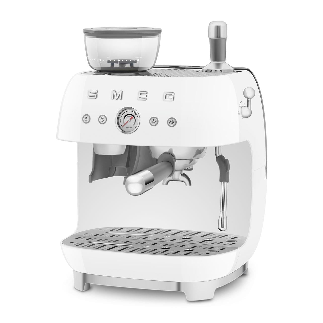SMEG EGF03WHEU KAHVE ÖĞÜTÜCÜ ESPRESSO MAKİNASI BEYAZ