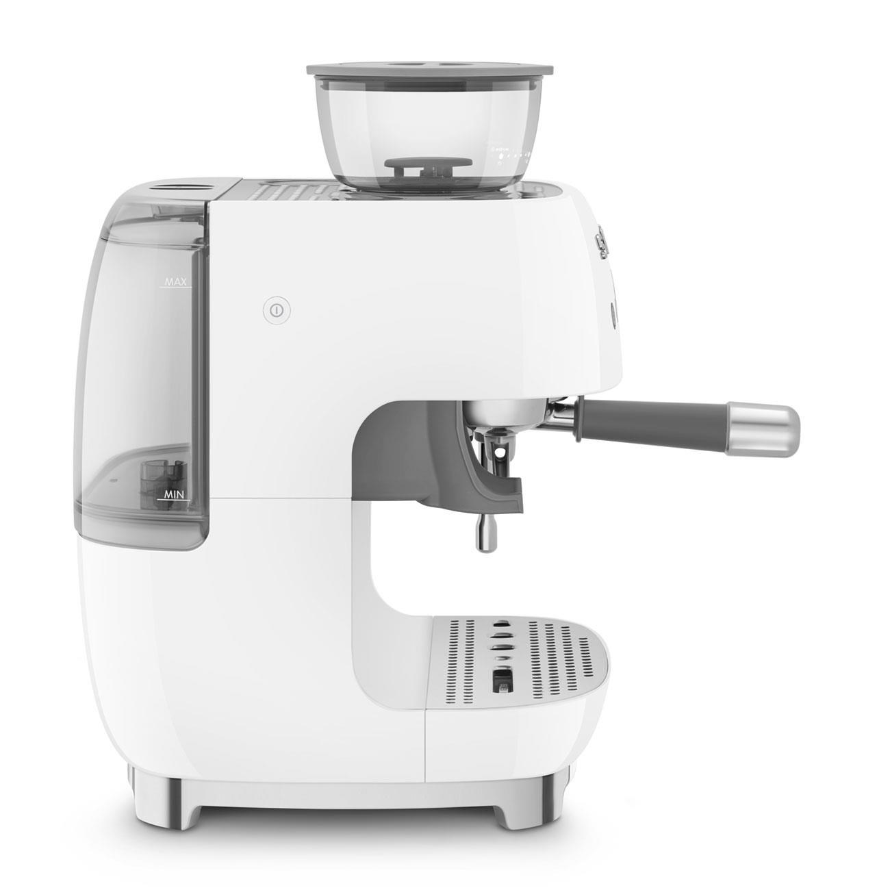 SMEG EGF03WHEU KAHVE ÖĞÜTÜCÜ ESPRESSO MAKİNASI BEYAZ