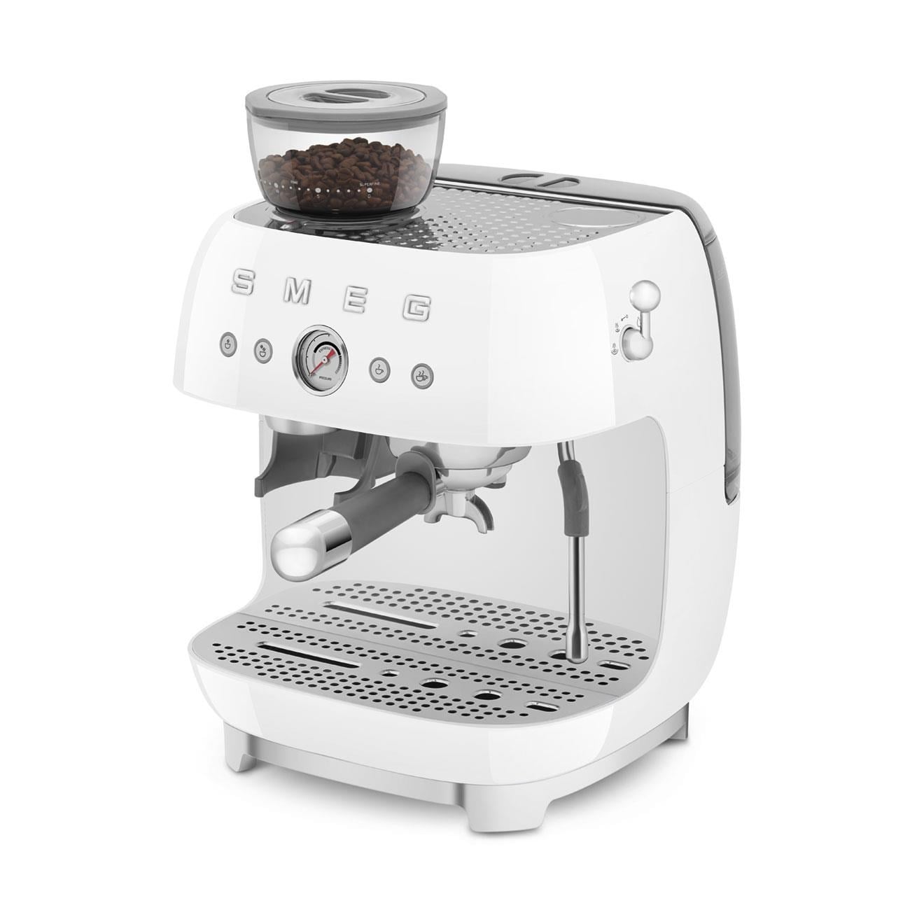 SMEG EGF03WHEU KAHVE ÖĞÜTÜCÜ ESPRESSO MAKİNASI BEYAZ
