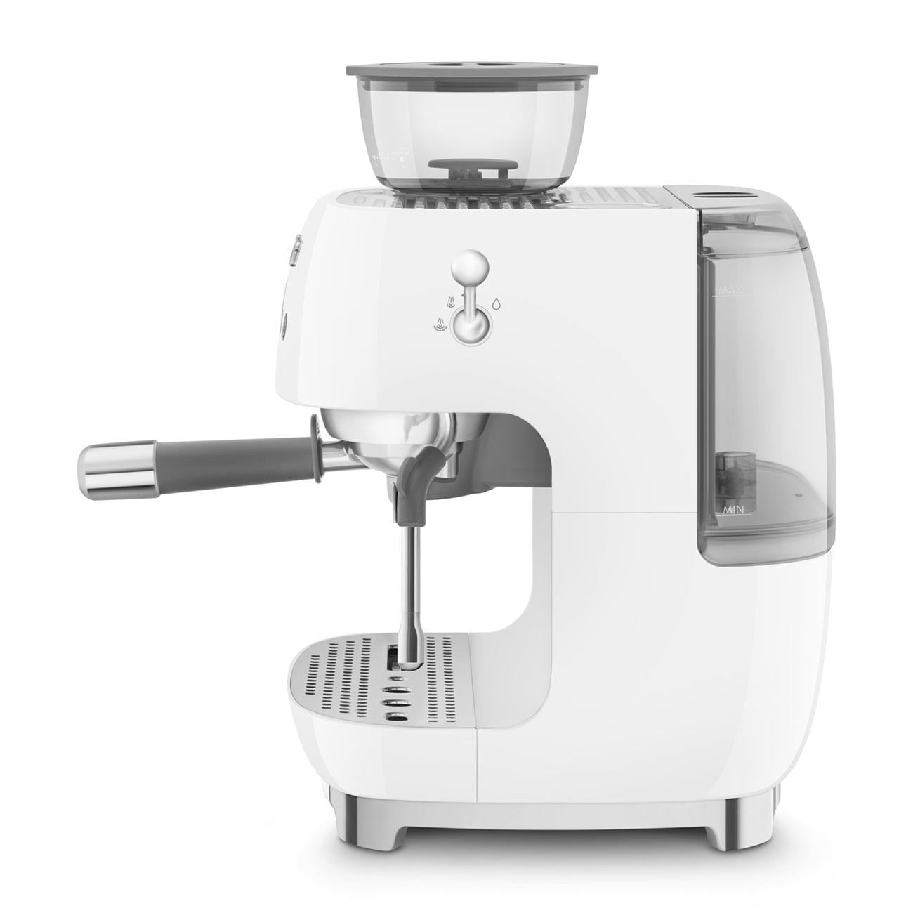 SMEG EGF03WHEU KAHVE ÖĞÜTÜCÜ ESPRESSO MAKİNASI BEYAZ