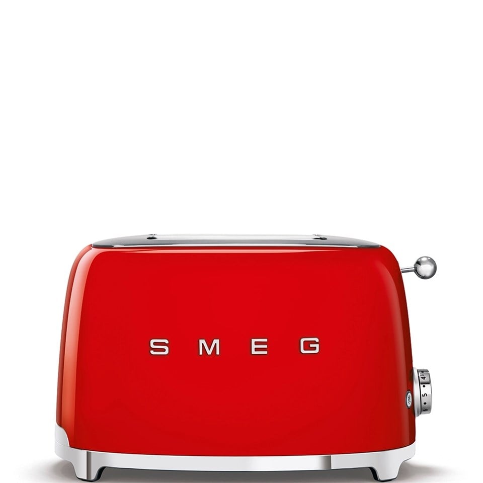 Smeg Ekmek Kızartma Makinesi Kırmızı TSF01RDEU