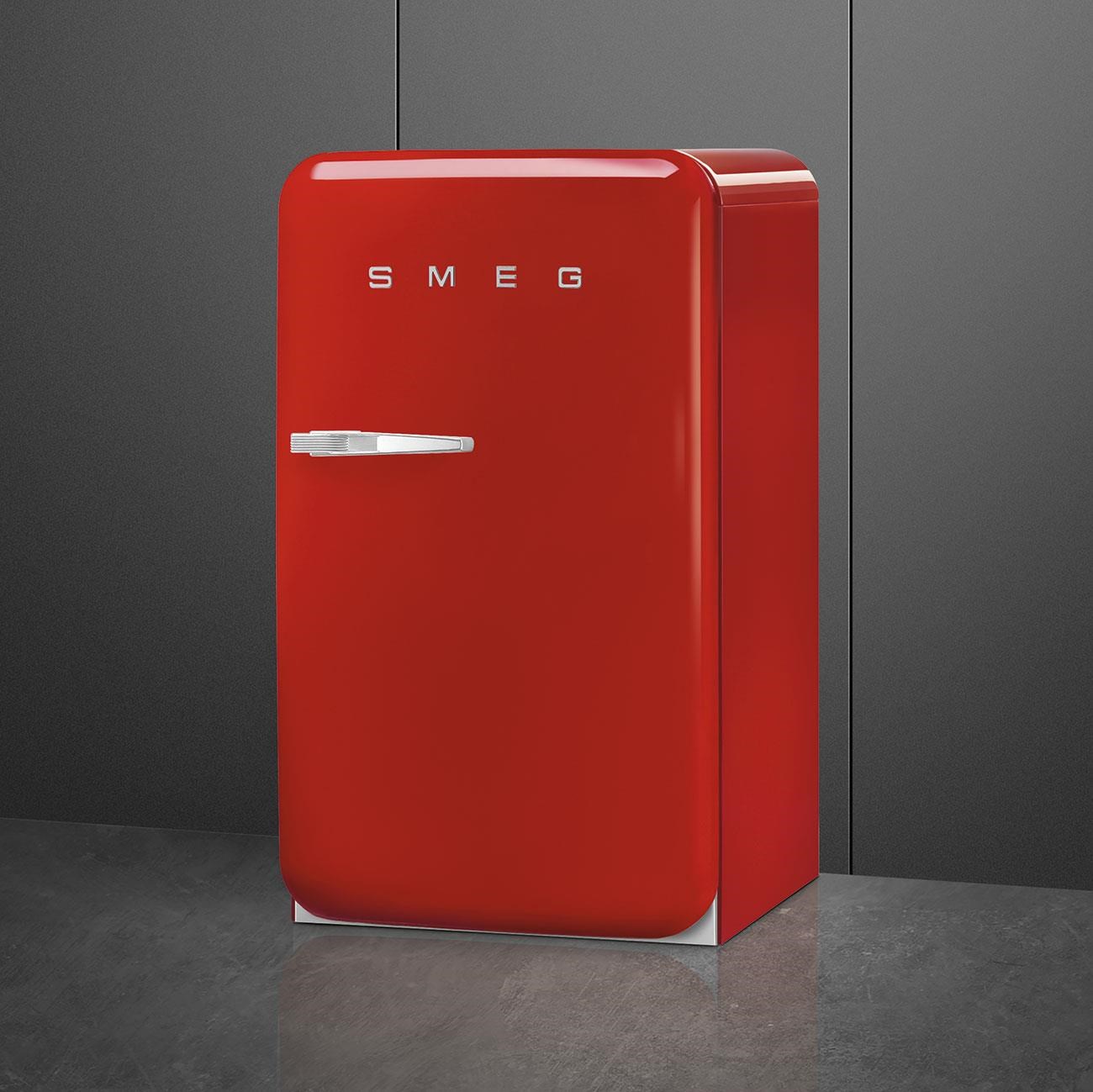 Smeg Fab10 Kırmızı Retro Mini Buzdolabı Sağ Menteşe