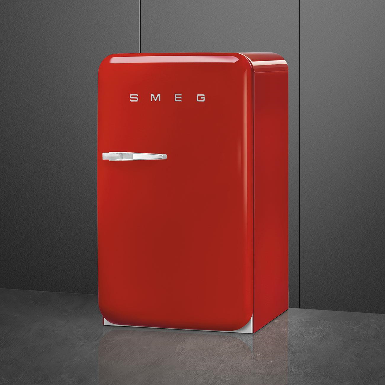 Smeg Fab10 Kırmızı Retro Mini Buzdolabı Sağ Menteşe