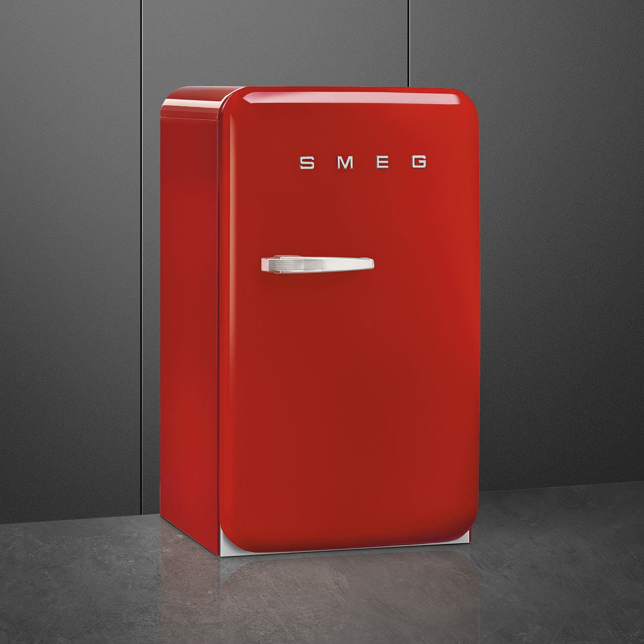 Smeg Fab10 Kırmızı Retro Mini Buzdolabı Sağ Menteşe