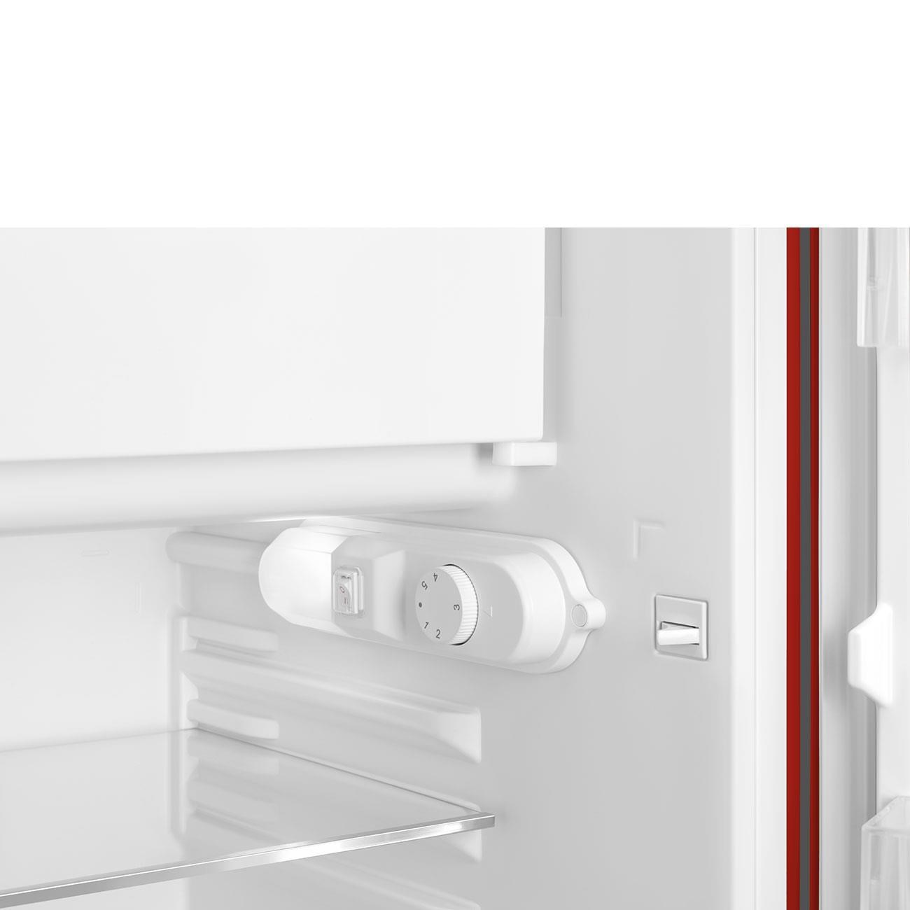 Smeg Fab10 Kırmızı Retro Mini Buzdolabı Sağ Menteşe