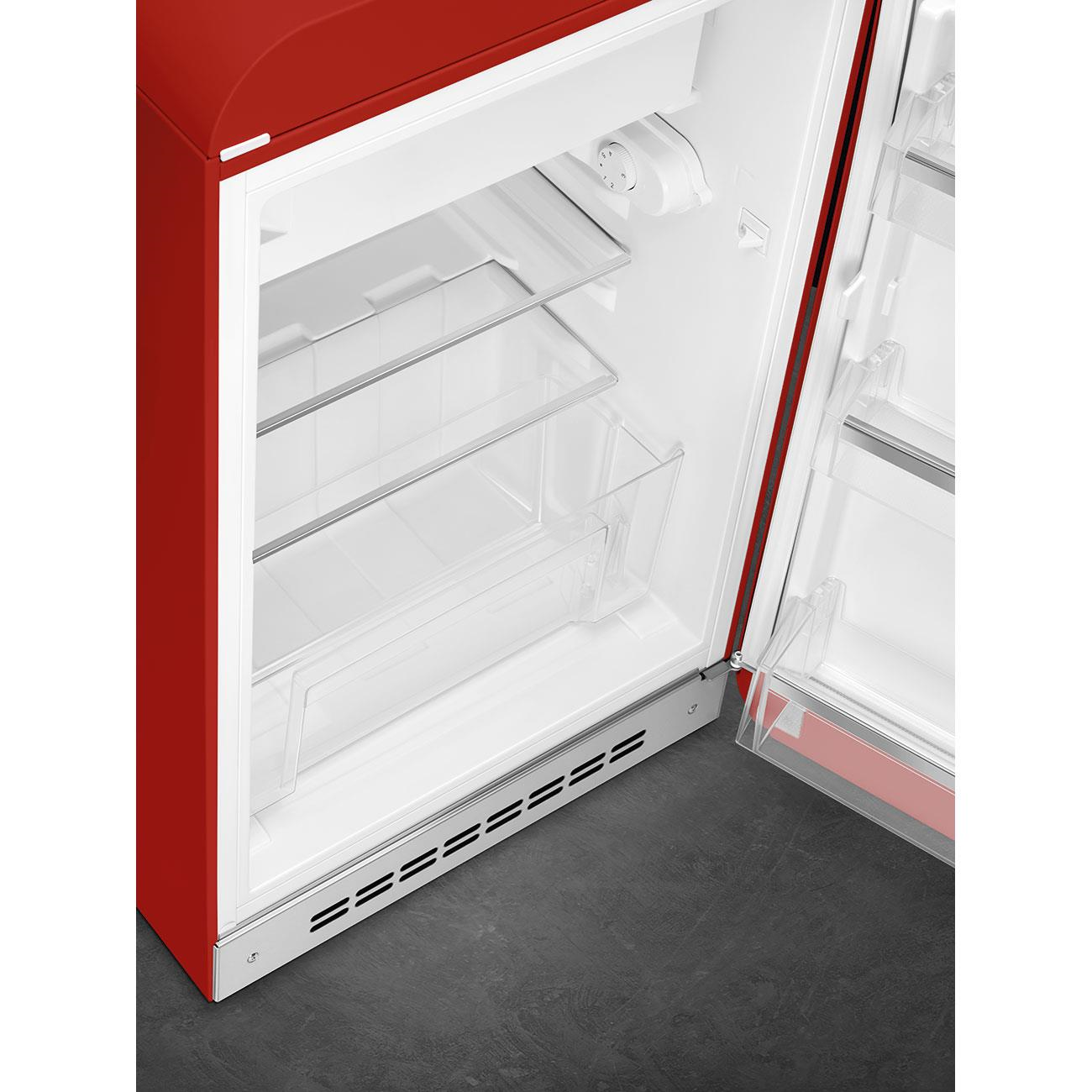 Smeg Fab10 Kırmızı Retro Mini Buzdolabı Sağ Menteşe