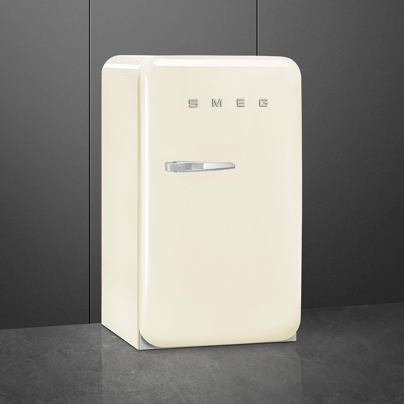 Smeg Fab10 Krem Retro Mini Buzdolabı Sağ Menteşe