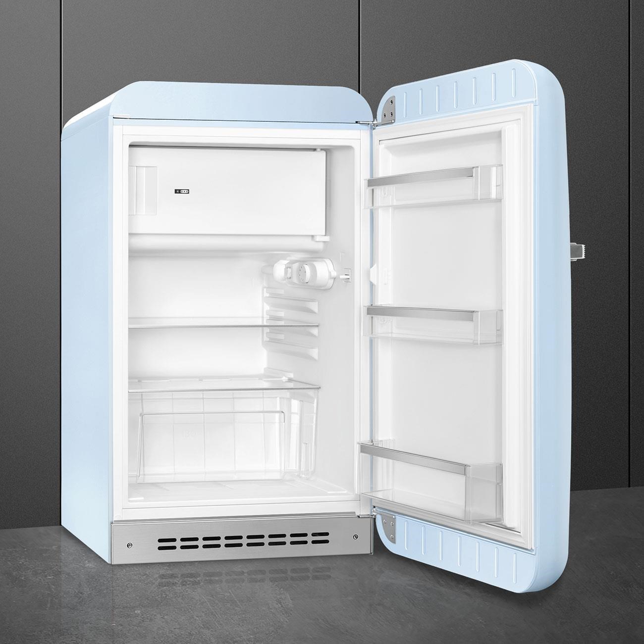 Smeg Fab10 Pastel Mavi Retro Mini Buzdolabı Sağ Menteşe