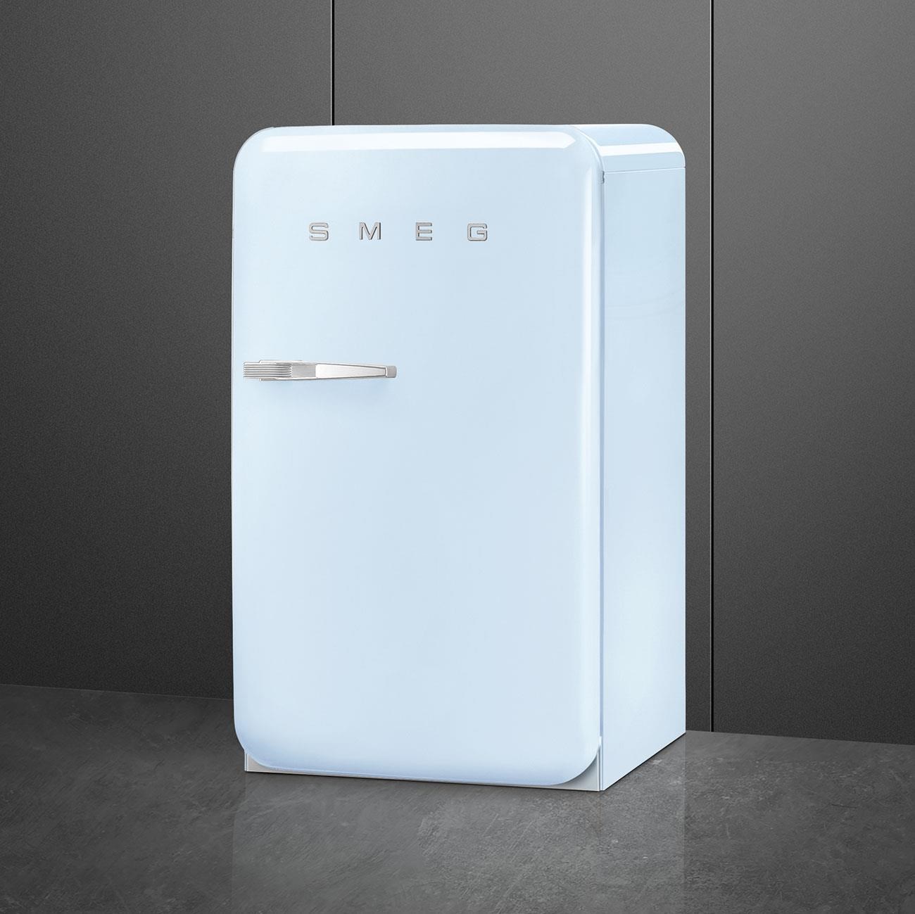 Smeg Fab10 Pastel Mavi Retro Mini Buzdolabı Sağ Menteşe