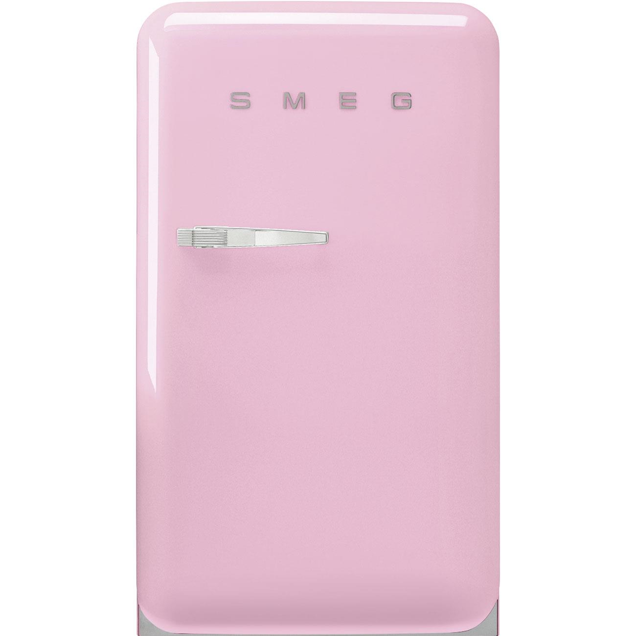 Smeg Fab10 Pembe Retro Mini Buzdolabı  Sağ Menteşe