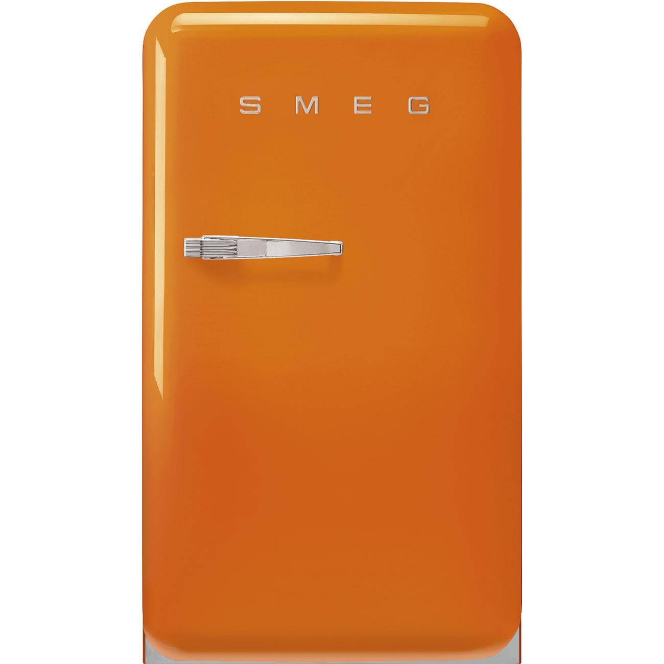 Smeg Fab10 Turuncu Retro Mini Buzdolabı Sağ Menteşe