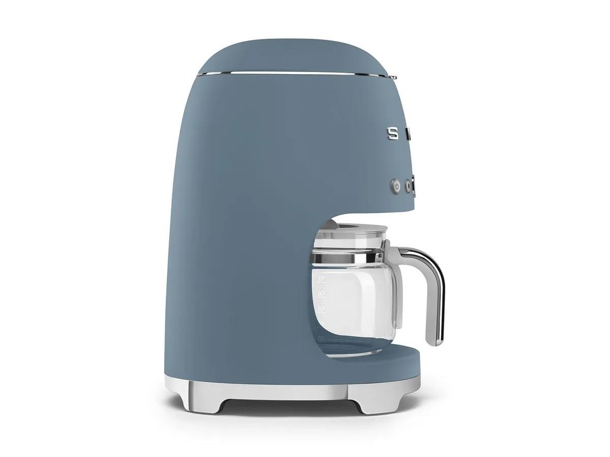 Smeg Filtre Kahve Makinesi Mat Storm Blue - Fırtına Mavisi - DCF02SBMEU