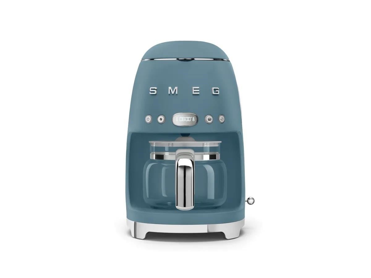 Smeg Filtre Kahve Makinesi Mat Storm Blue - Fırtına Mavisi - DCF02SBMEU