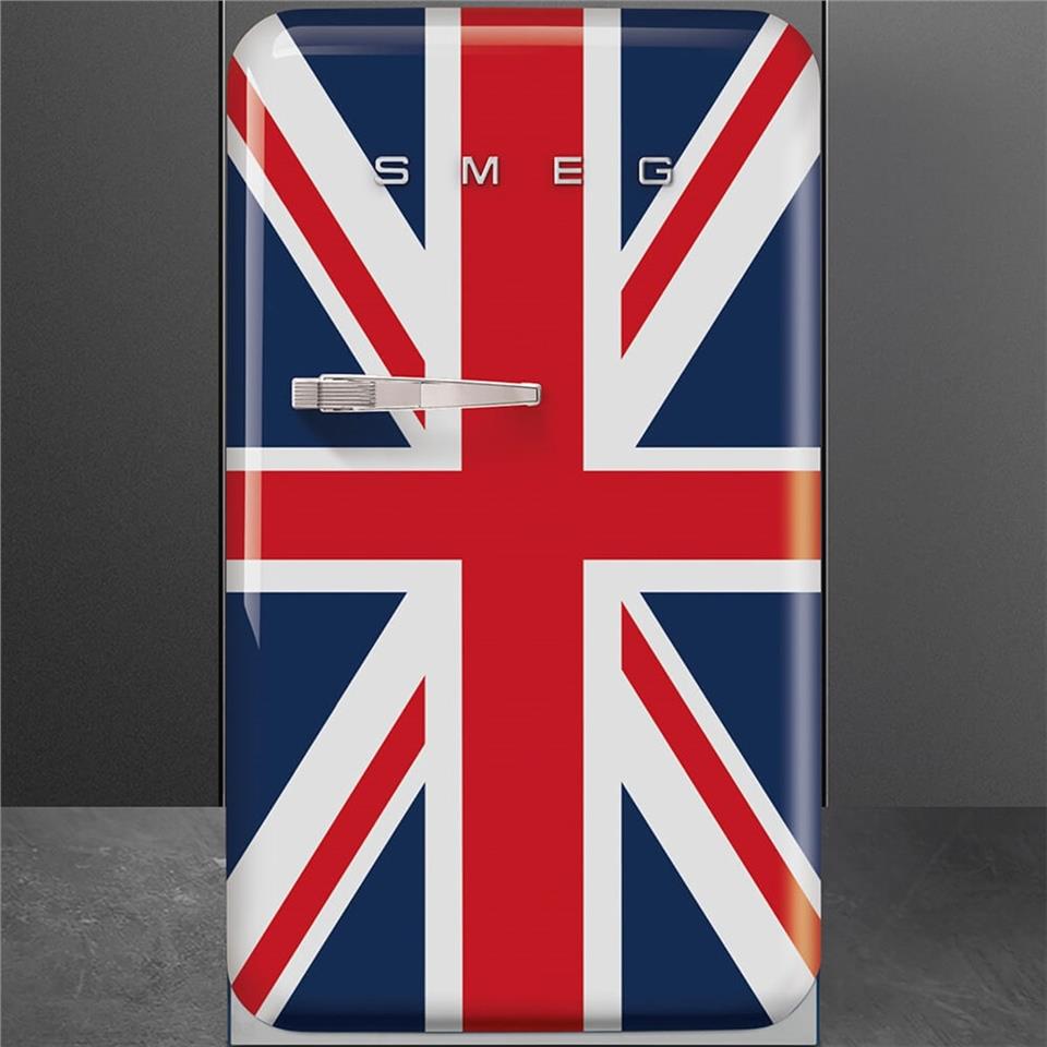 Smeg İngiliz Bayrakli Buzdolabı FAB10RUJ