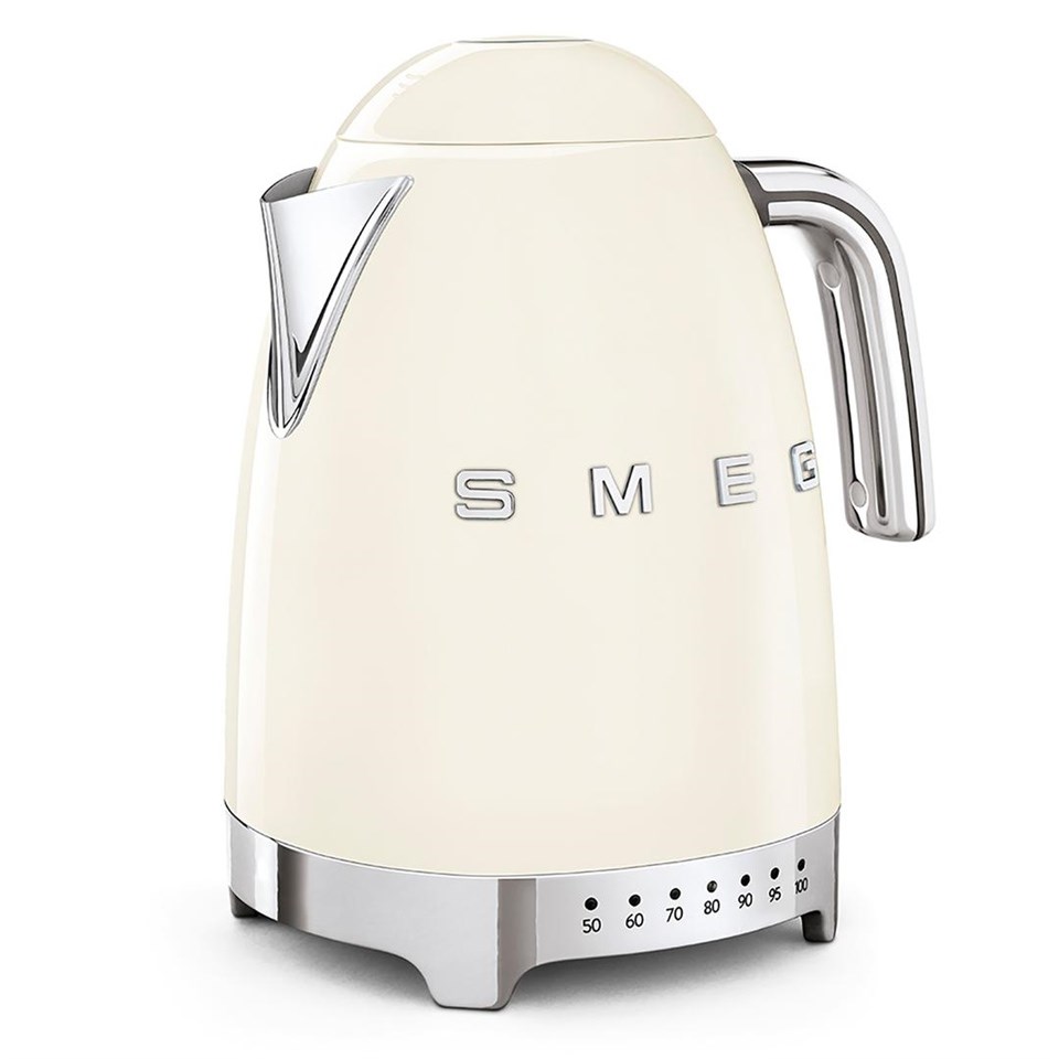 Smeg Isı Ayarlı Kettle Krem KLF04CREU